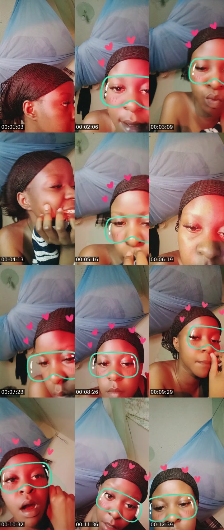 Contact-sheet preview of HBD 1M𝐒✨Bambii😈's BuzzCast recording