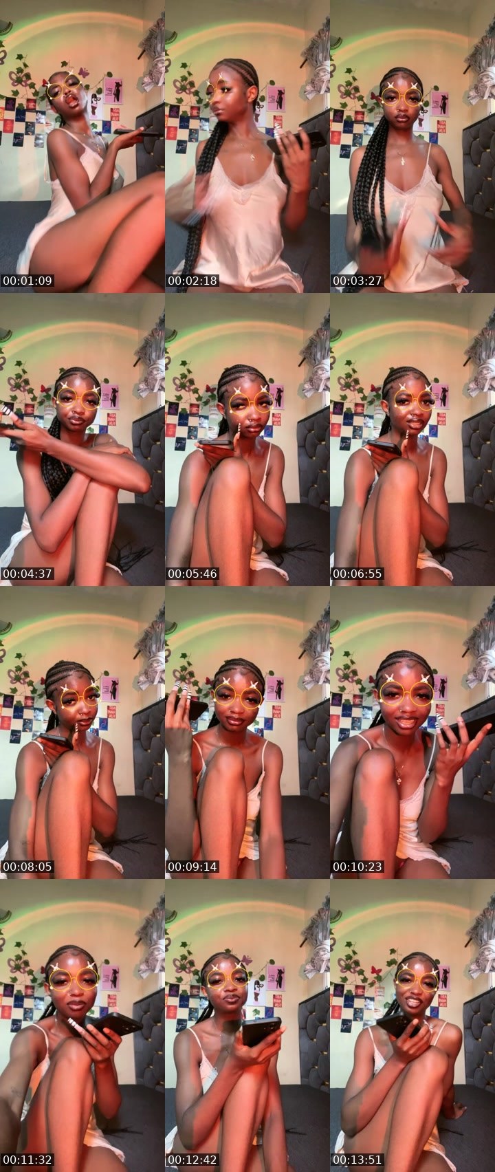 Contact-sheet preview of 🌸Pucci cat🌼🌹's BuzzCast recording