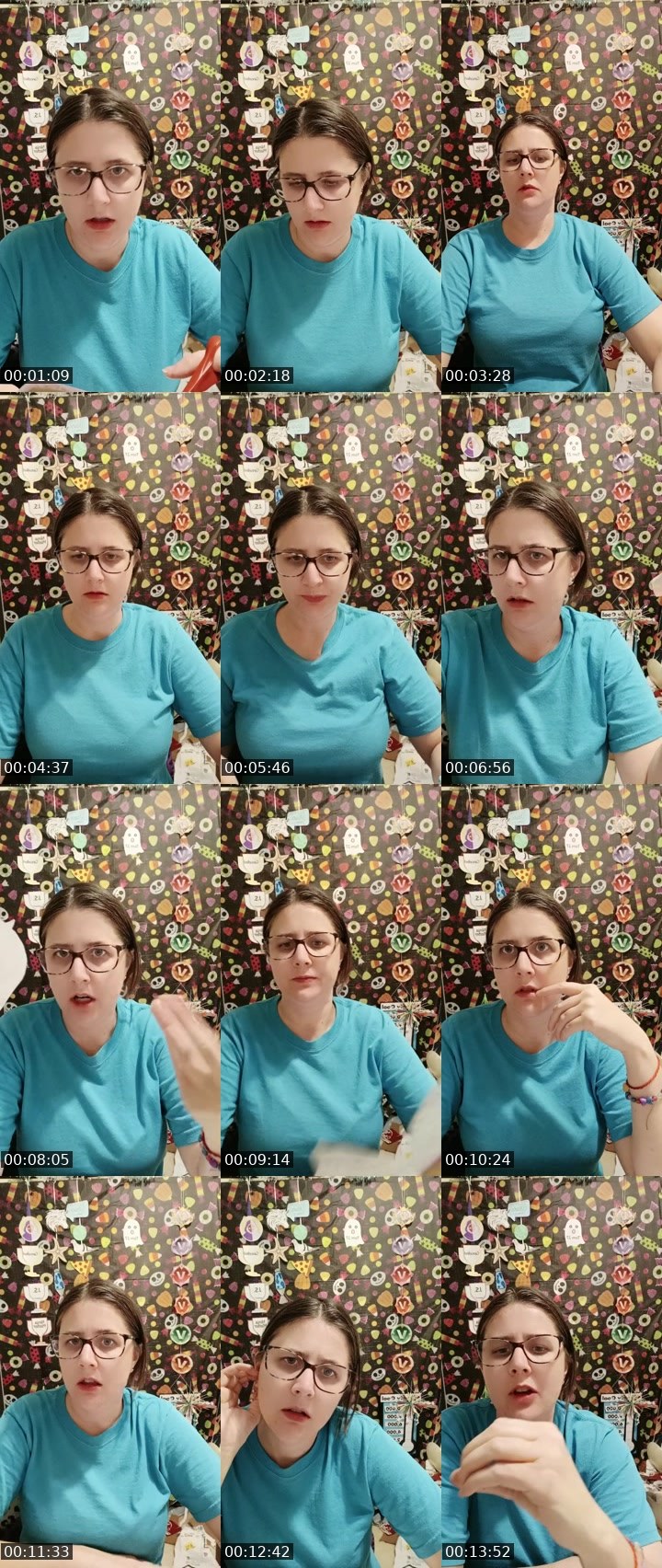 Contact-sheet preview of Miss Karen ൠ's BuzzCast recording