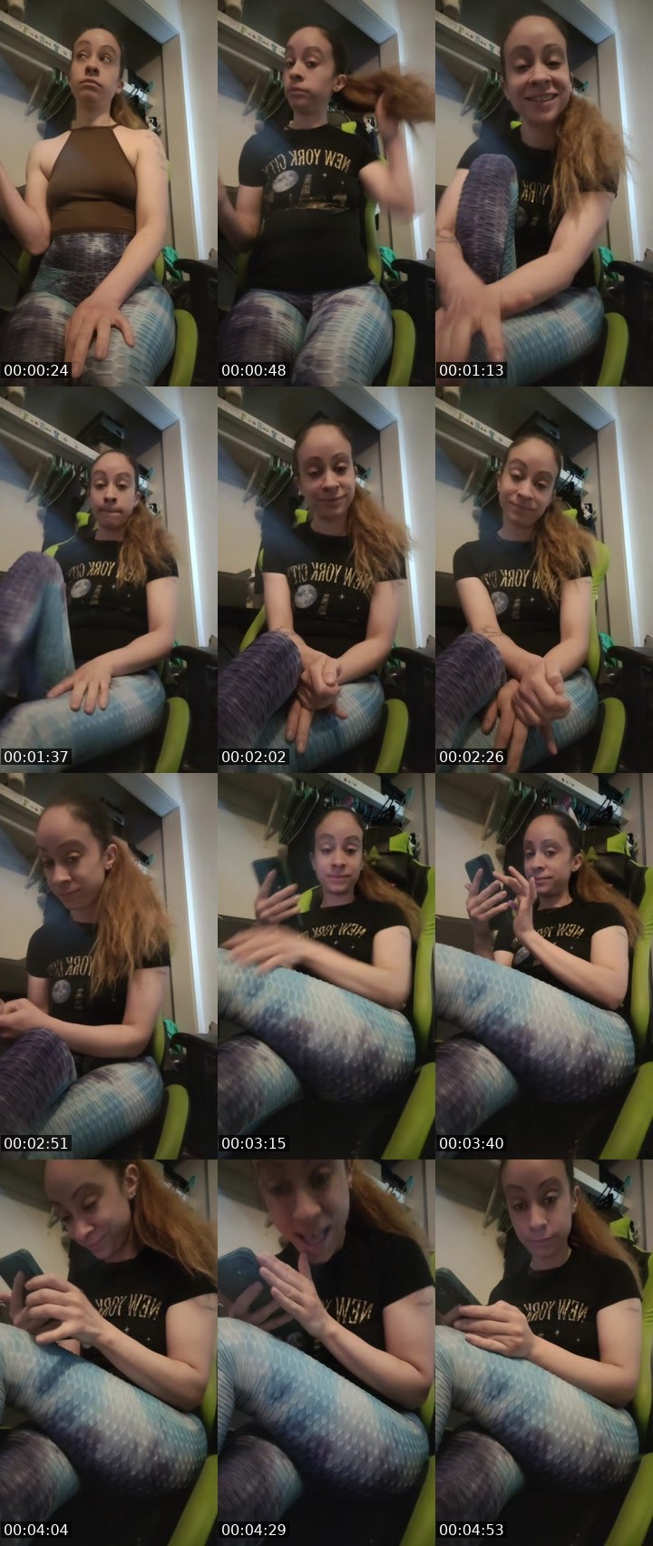 Contact-sheet preview of 🇺🇸🇩🇴Melly🇵🇷's BuzzCast recording