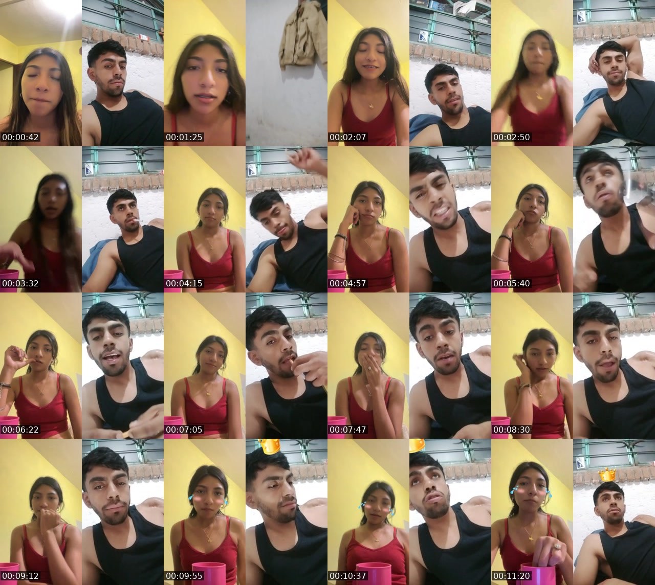 Contact-sheet preview of ☆☆✝️sofifi🎭🥦☆'s BuzzCast recording