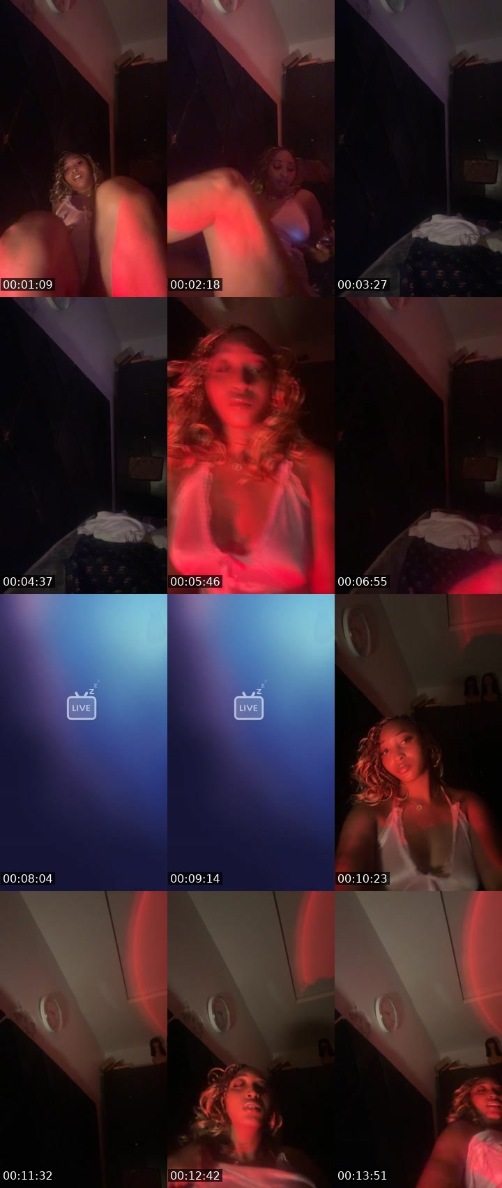Contact-sheet preview of ™️30k$exylexa🥰🫦's BuzzCast recording