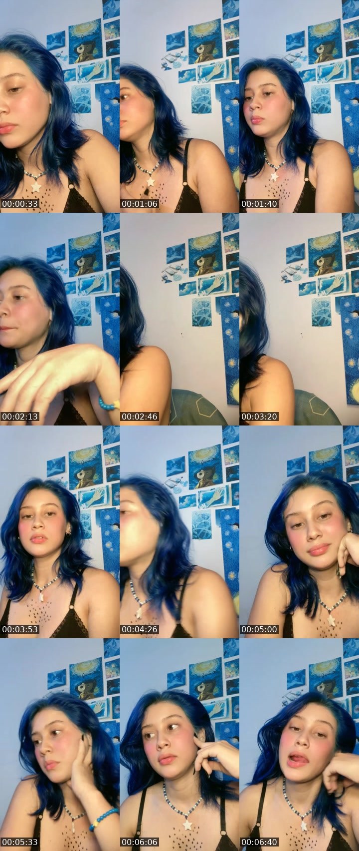 Contact-sheet preview of C🏹$lapis lazuli's BuzzCast recording