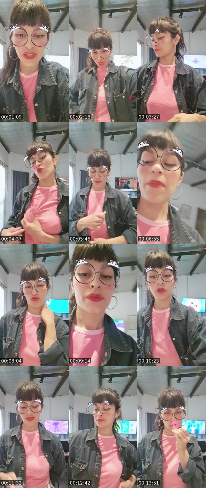 Contact-sheet preview of ⁴¹¹Chula🦂's BuzzCast recording