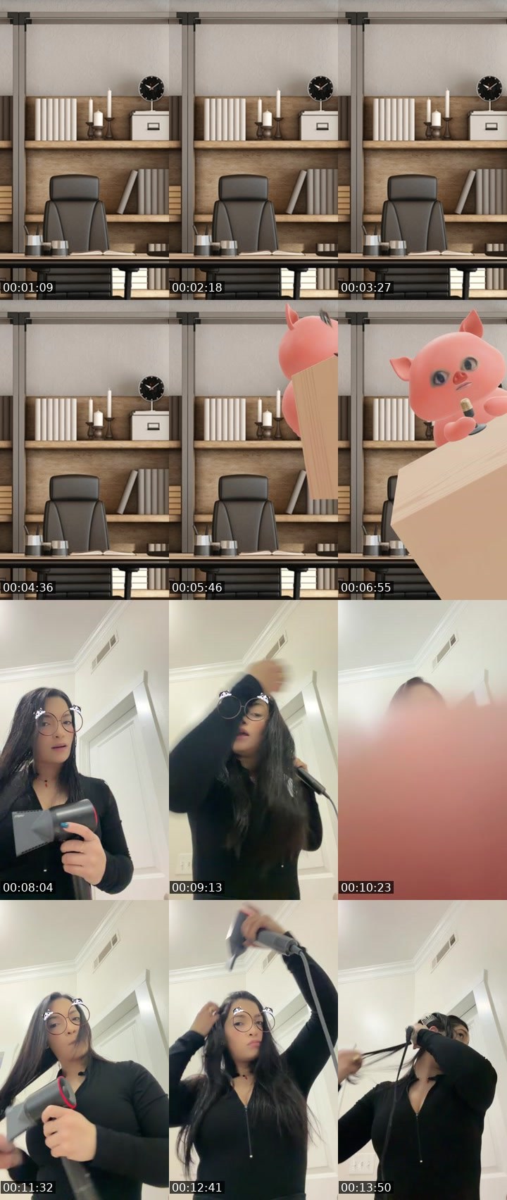 Contact-sheet preview of ɪΛн🎀Ⲙαι🤍✨'s BuzzCast recording
