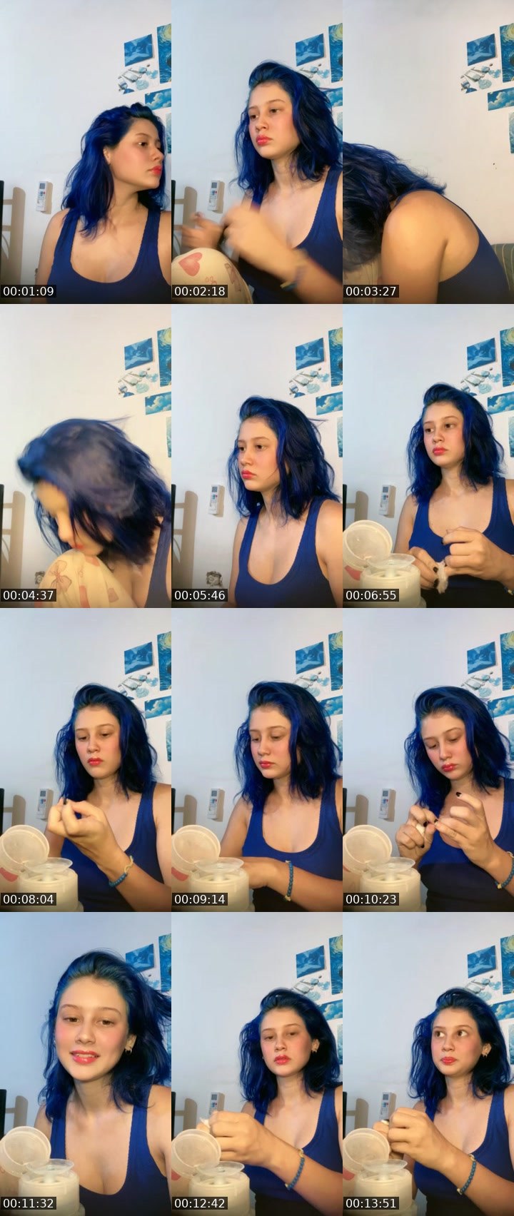 Contact-sheet preview of C🏹$lapis lazuli's BuzzCast recording