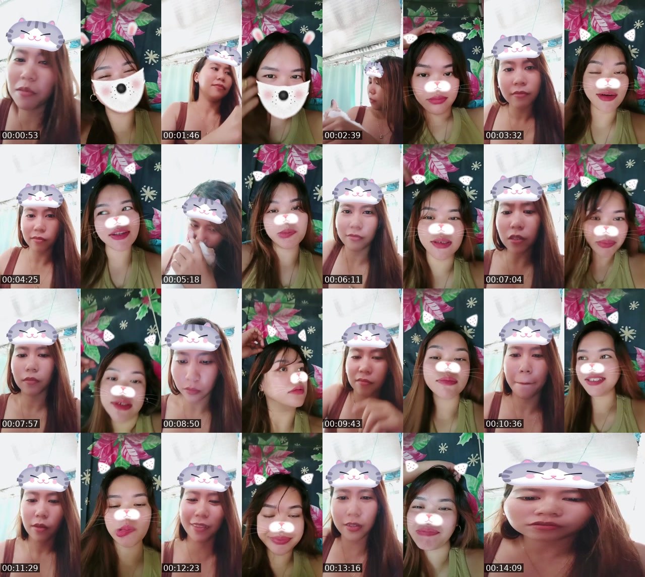 Contact-sheet preview of 💫Desiree🌻's BuzzCast recording