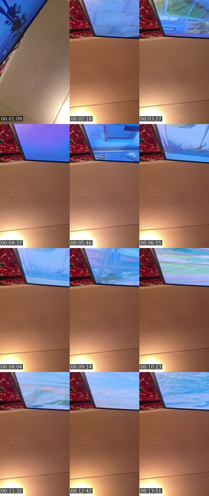 Contact-sheet preview of Danasha young 23's BuzzCast recording