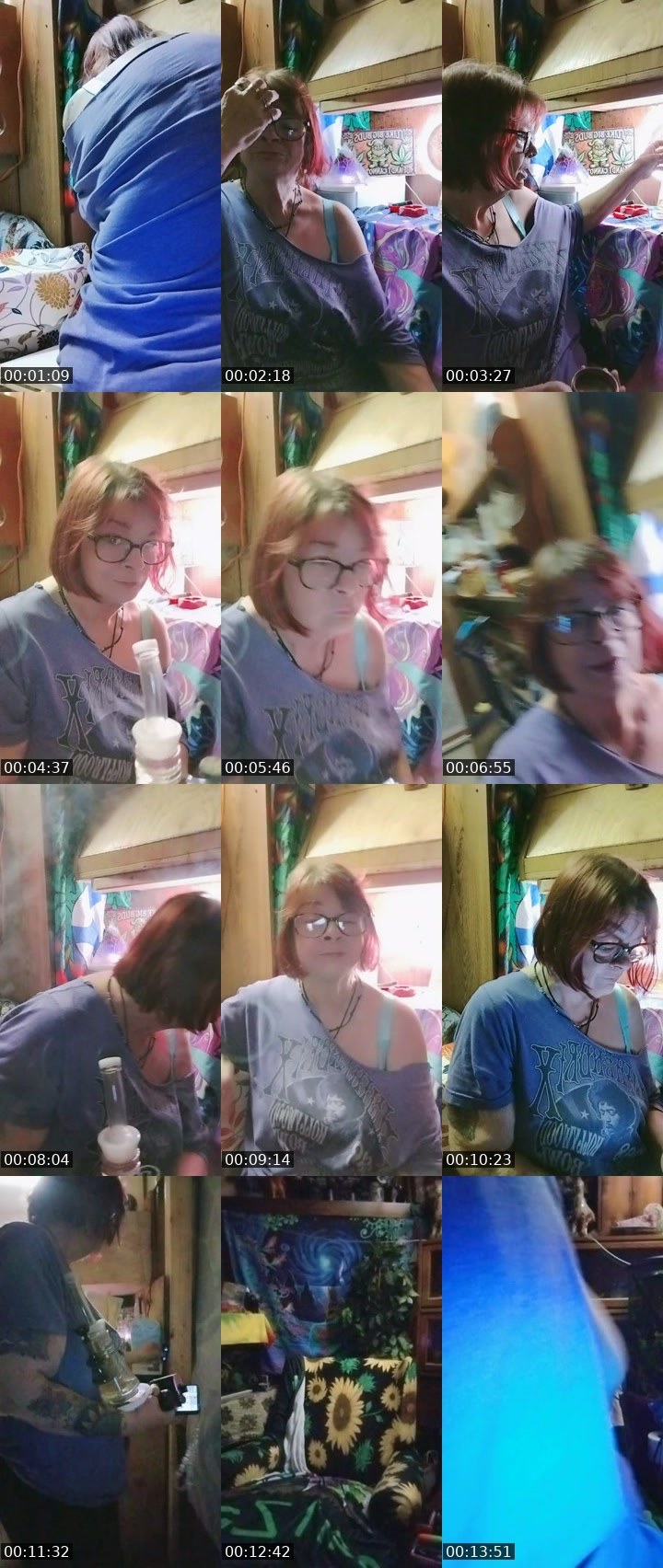 Contact-sheet preview of AmariZara🔵🌕's BuzzCast recording