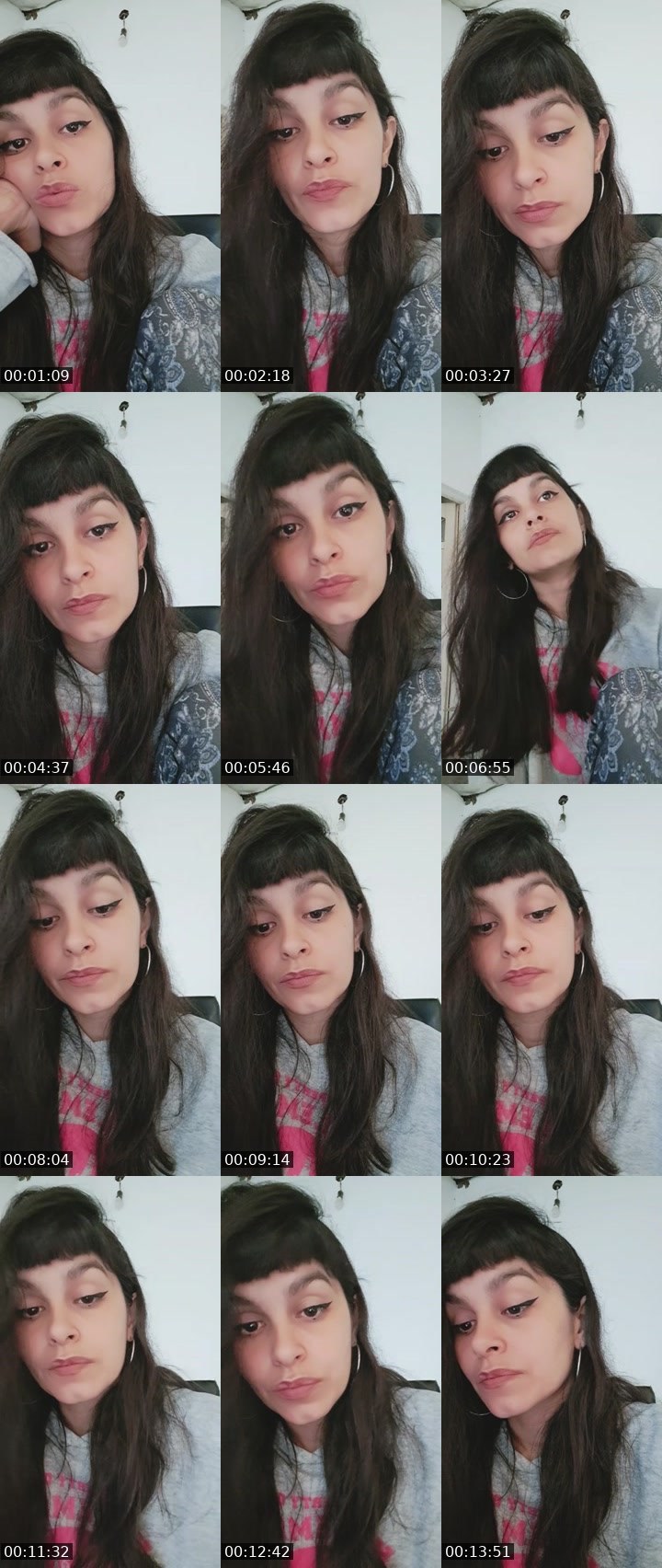 Contact-sheet preview of ⁴¹¹Chula🦂's BuzzCast recording