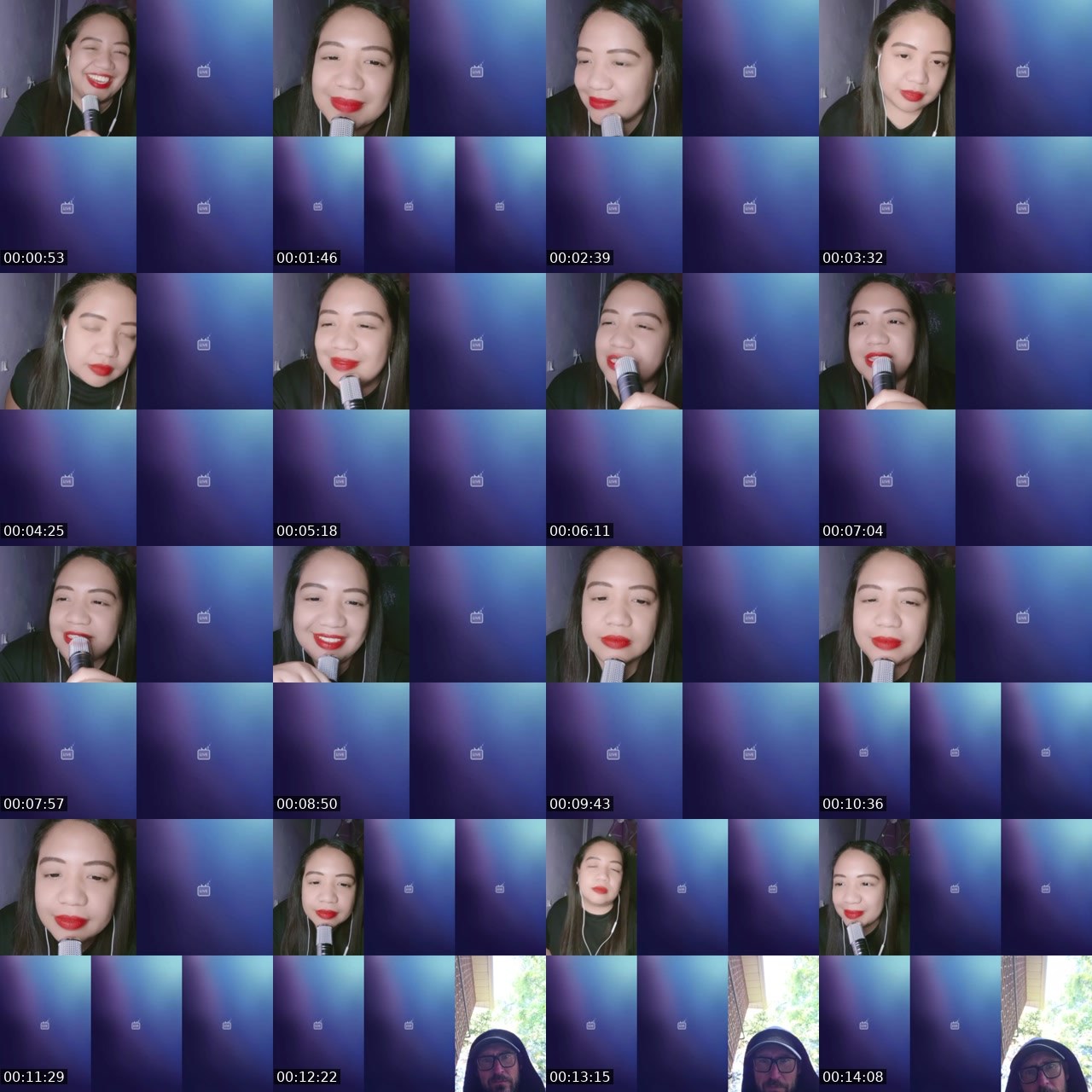 Contact-sheet preview of -★_Lei_azTeeg_★-'s BuzzCast recording