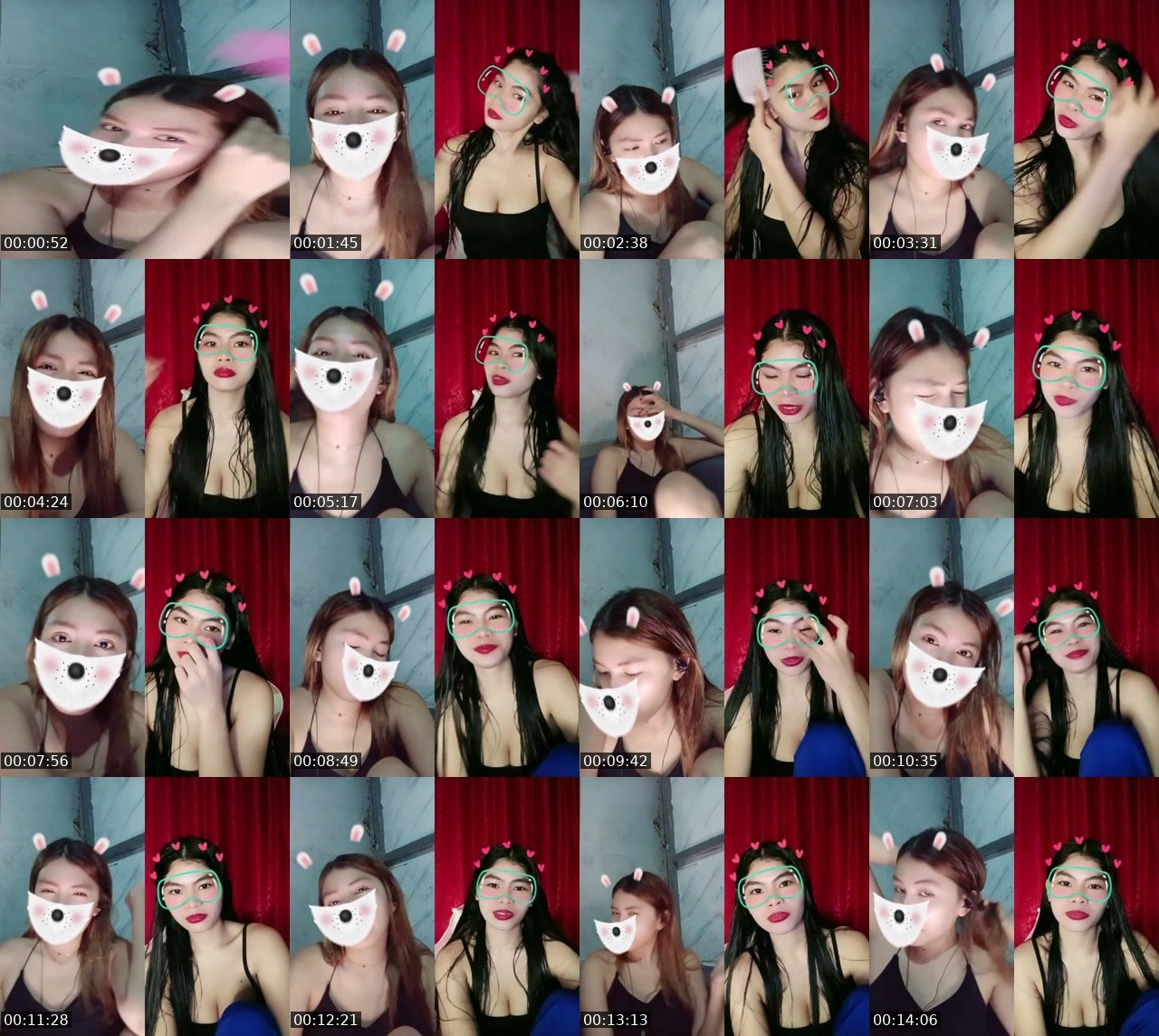 Contact-sheet preview of ⚜CRÅZY•SÖFÏ⚜'s BuzzCast recording