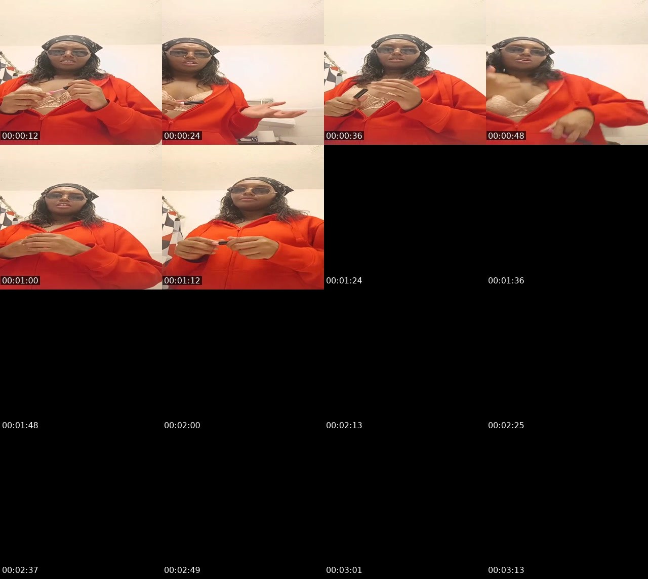 Contact-sheet preview of renea's BuzzCast recording