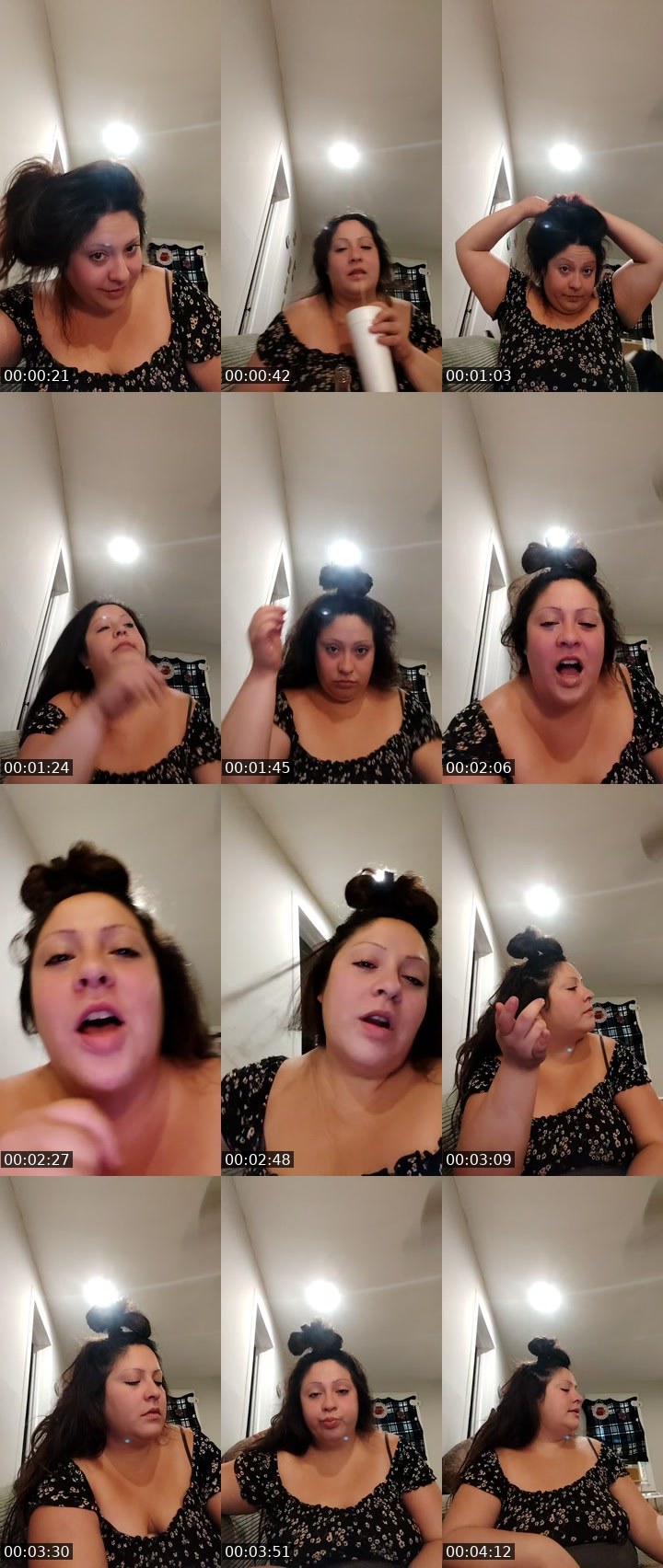 Contact-sheet preview of Caroline420's BuzzCast recording