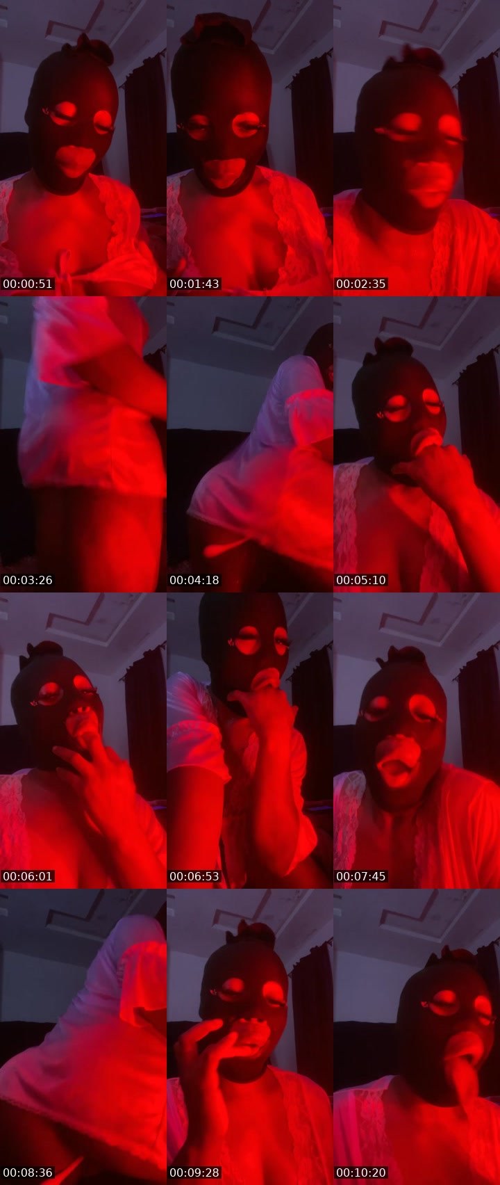 Contact-sheet preview of ch🍑c🍑late😈's BuzzCast recording