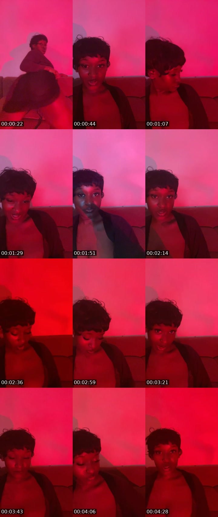 Contact-sheet preview of 🥇Candycanë🦚's BuzzCast recording