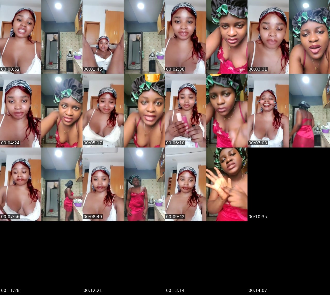Contact-sheet preview of Almightybarbie🏆🏆's BuzzCast recording