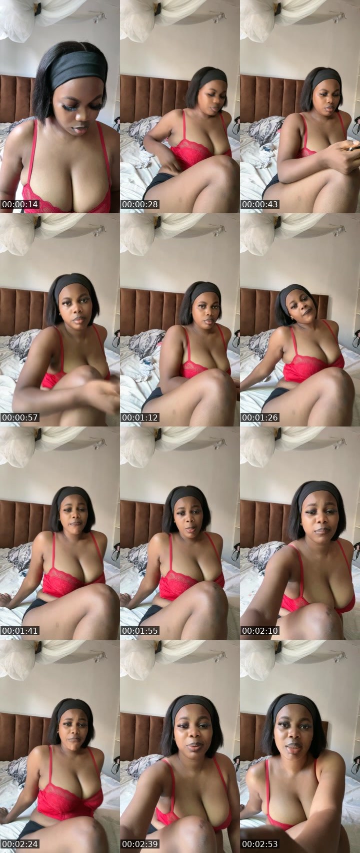 Contact-sheet preview of 65k🎯👸Clasycham❤️'s BuzzCast recording