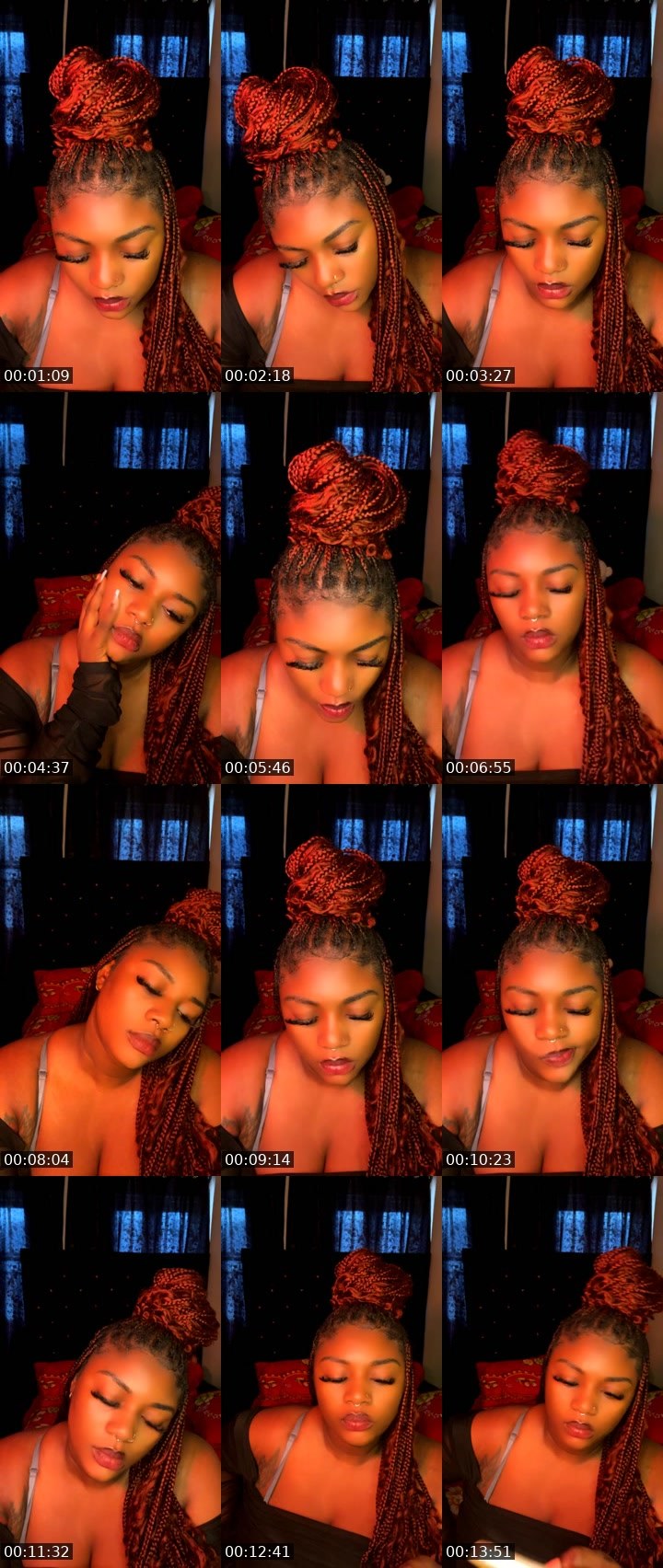 Contact-sheet preview of jasmine❤️'s BuzzCast recording