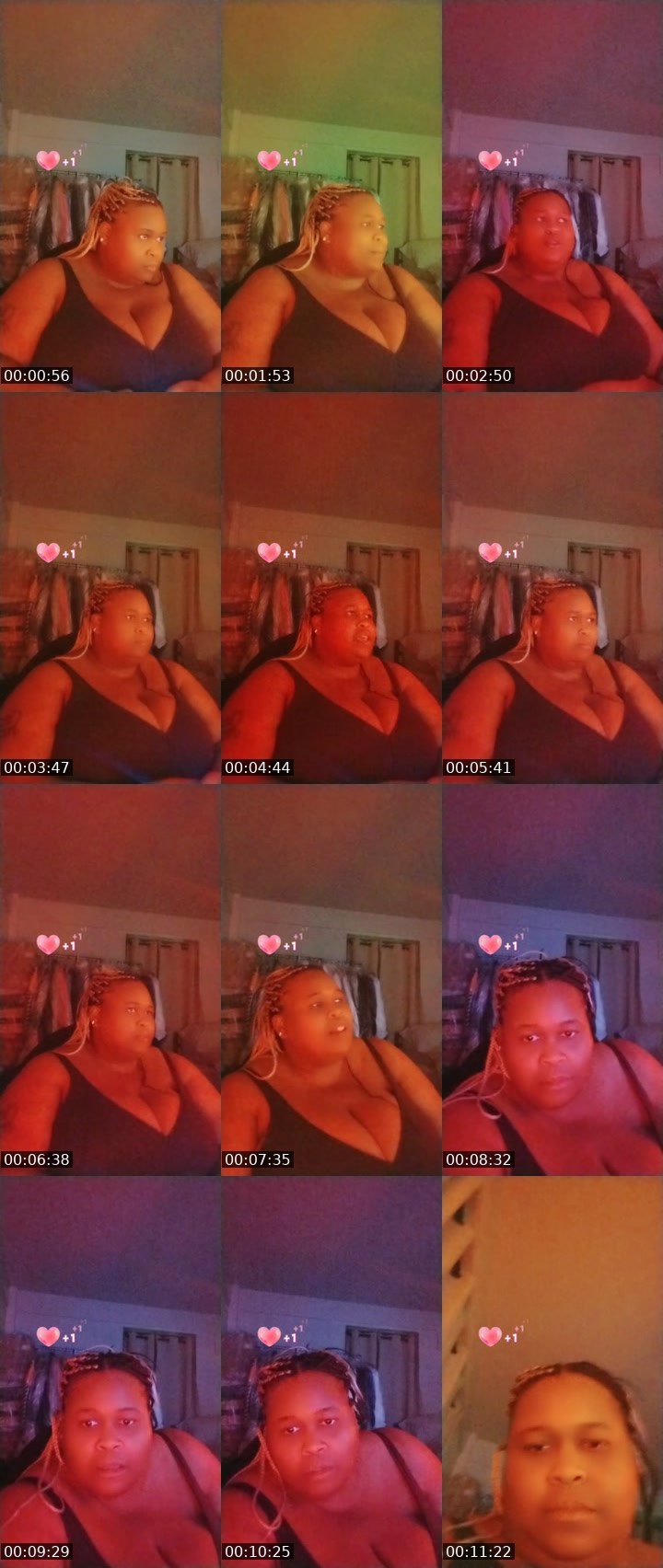 Contact-sheet preview of Diamond Monroe's BuzzCast recording