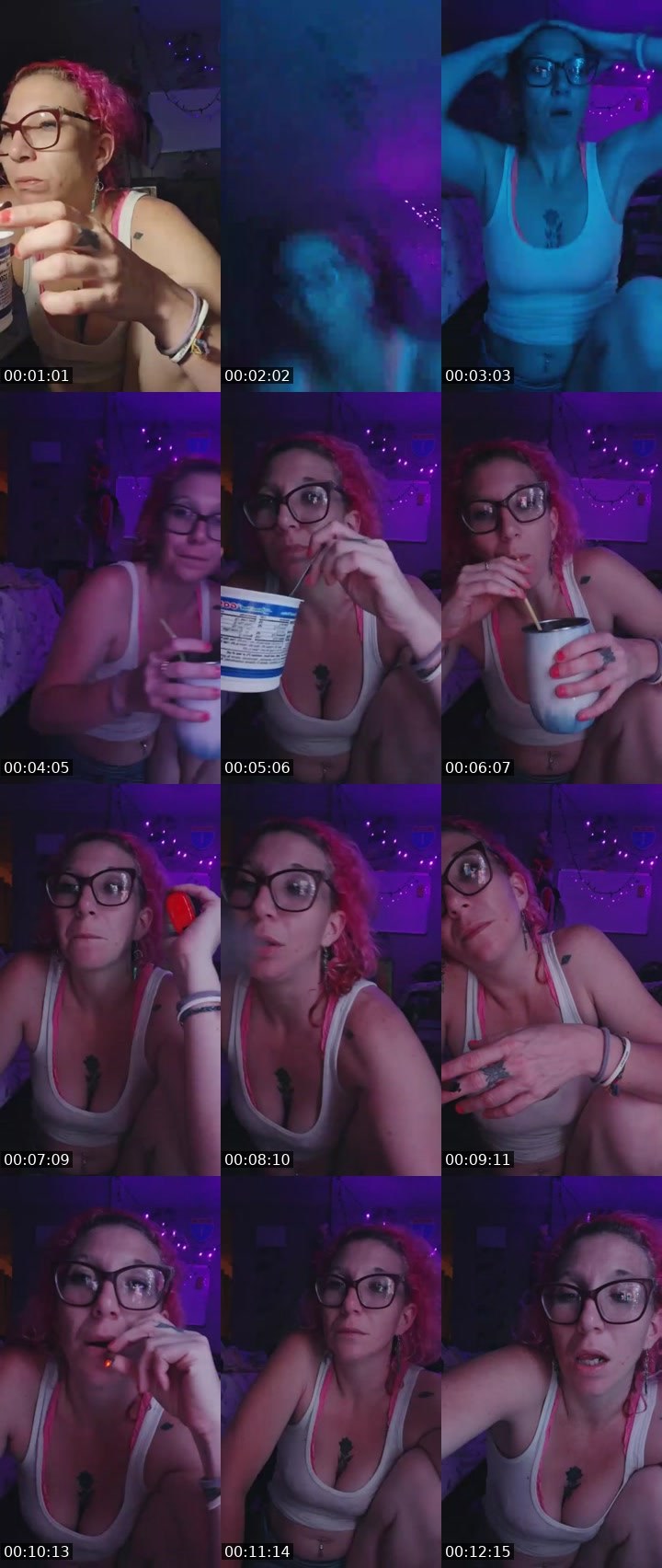 Contact-sheet preview of yournextstepmom's BuzzCast recording