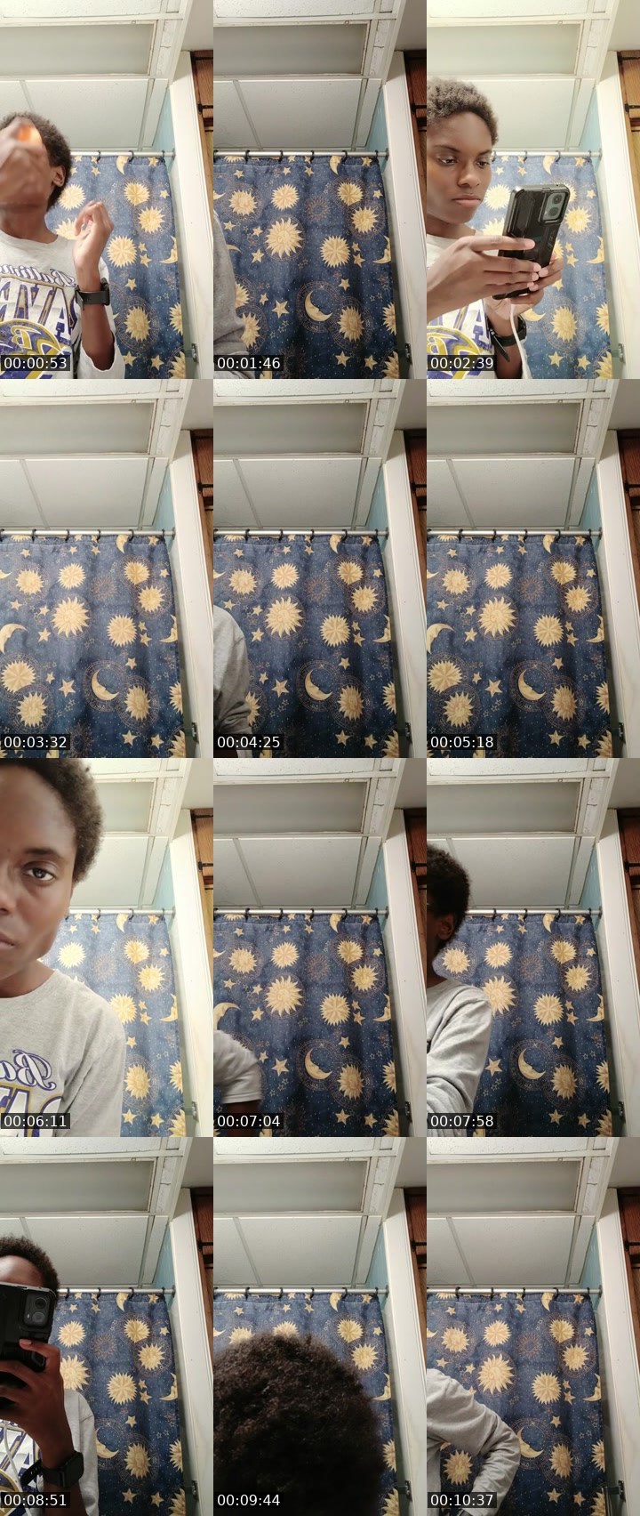 Contact-sheet preview of peach and love's BuzzCast recording