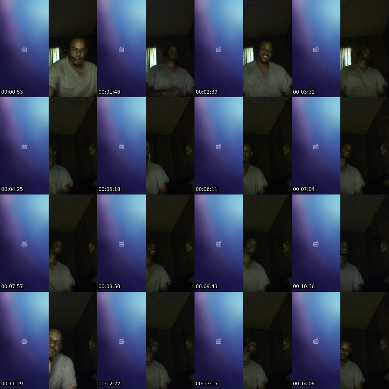 Contact-sheet preview of 🖕🏿IDGAF🖕🏿's BuzzCast recording