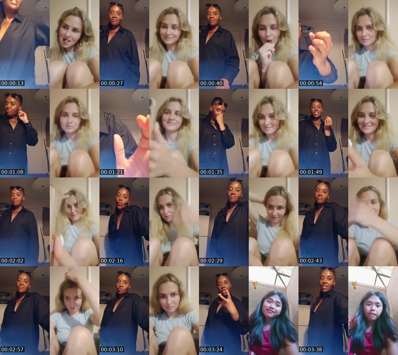 Contact-sheet preview of renea's BuzzCast recording