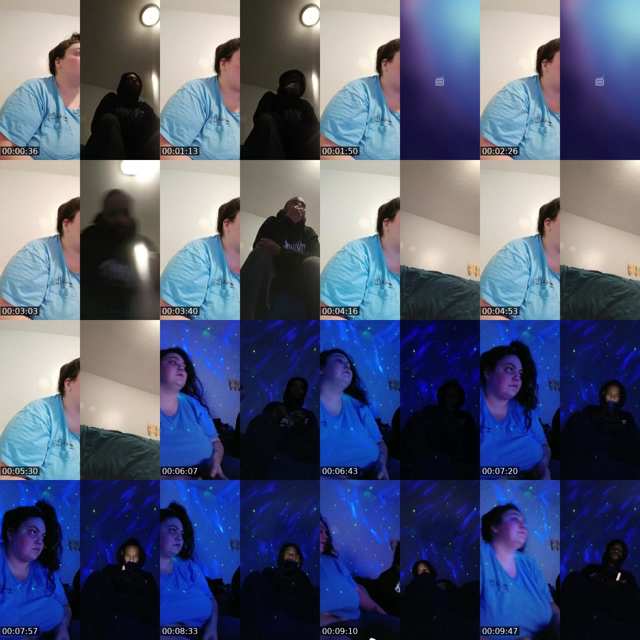 Contact-sheet preview of Tͥifͣfͫany😈's BuzzCast recording