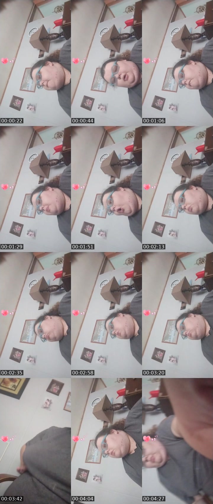 Contact-sheet preview of Queen_girl20's BuzzCast recording