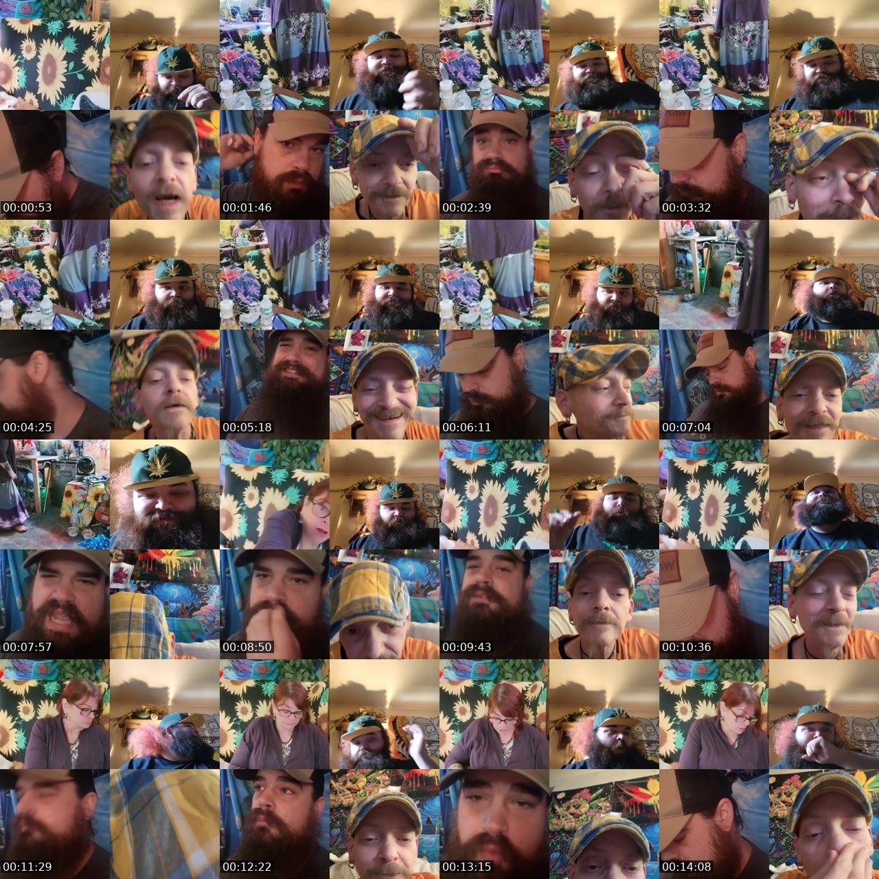Contact-sheet preview of AmariZara🔵🌕's BuzzCast recording