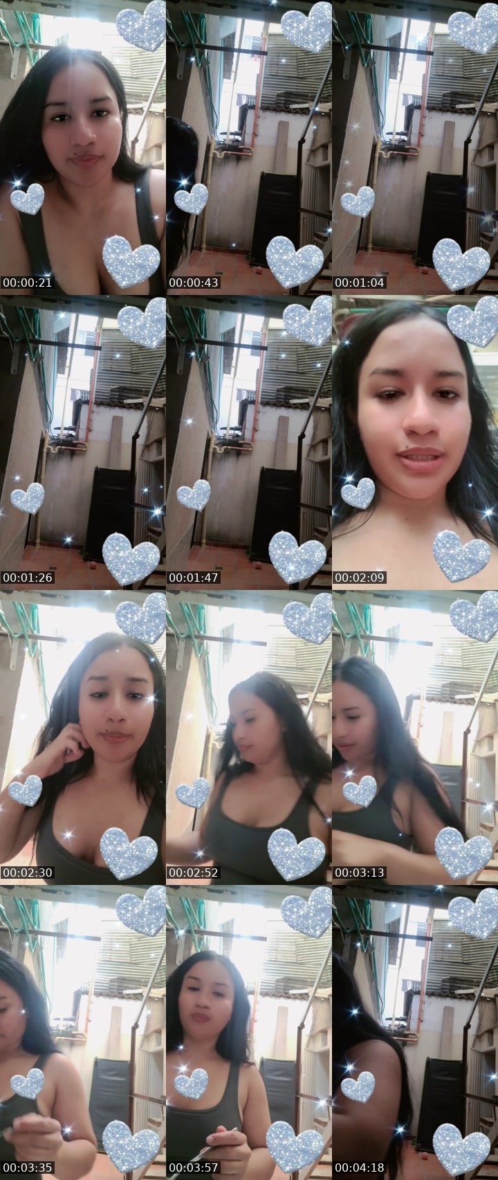 Contact-sheet preview of ↟Ꮆℓ↡25kAraD🫠badi's BuzzCast recording