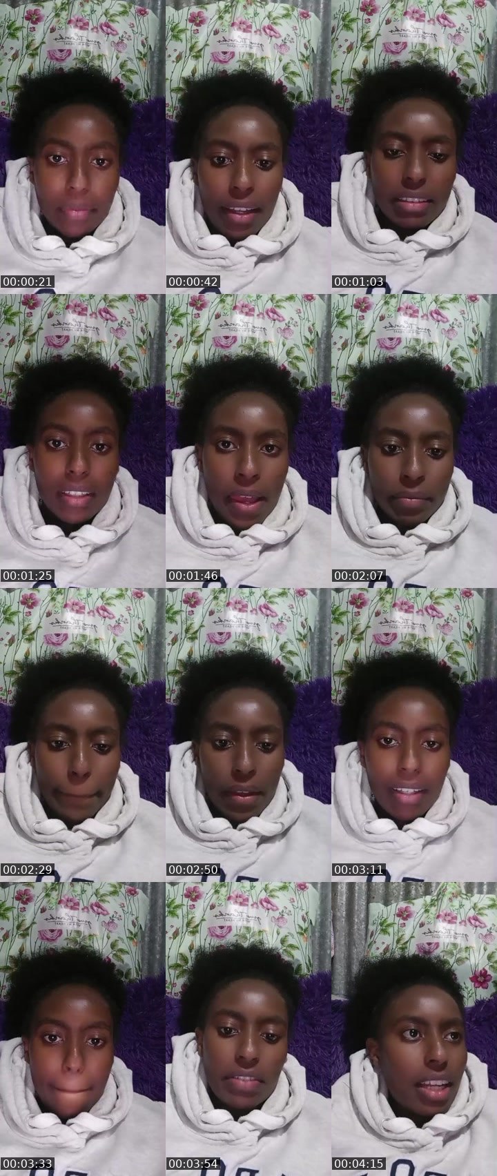 Contact-sheet preview of milyH's BuzzCast recording