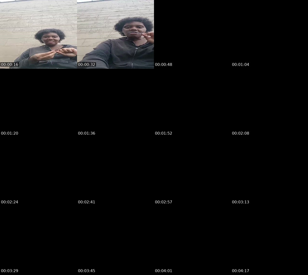 Contact-sheet preview of renea's BuzzCast recording