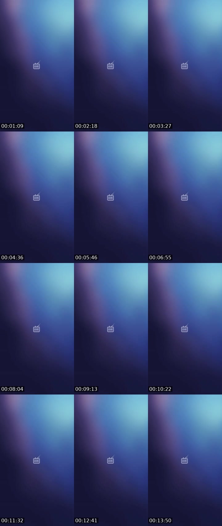 Contact-sheet preview of •Chiquita•'s BuzzCast recording
