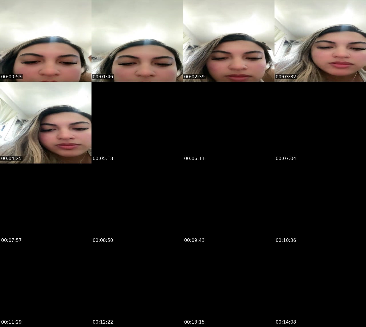 Contact-sheet preview of luaa ❤️‍🔥🔥's BuzzCast recording