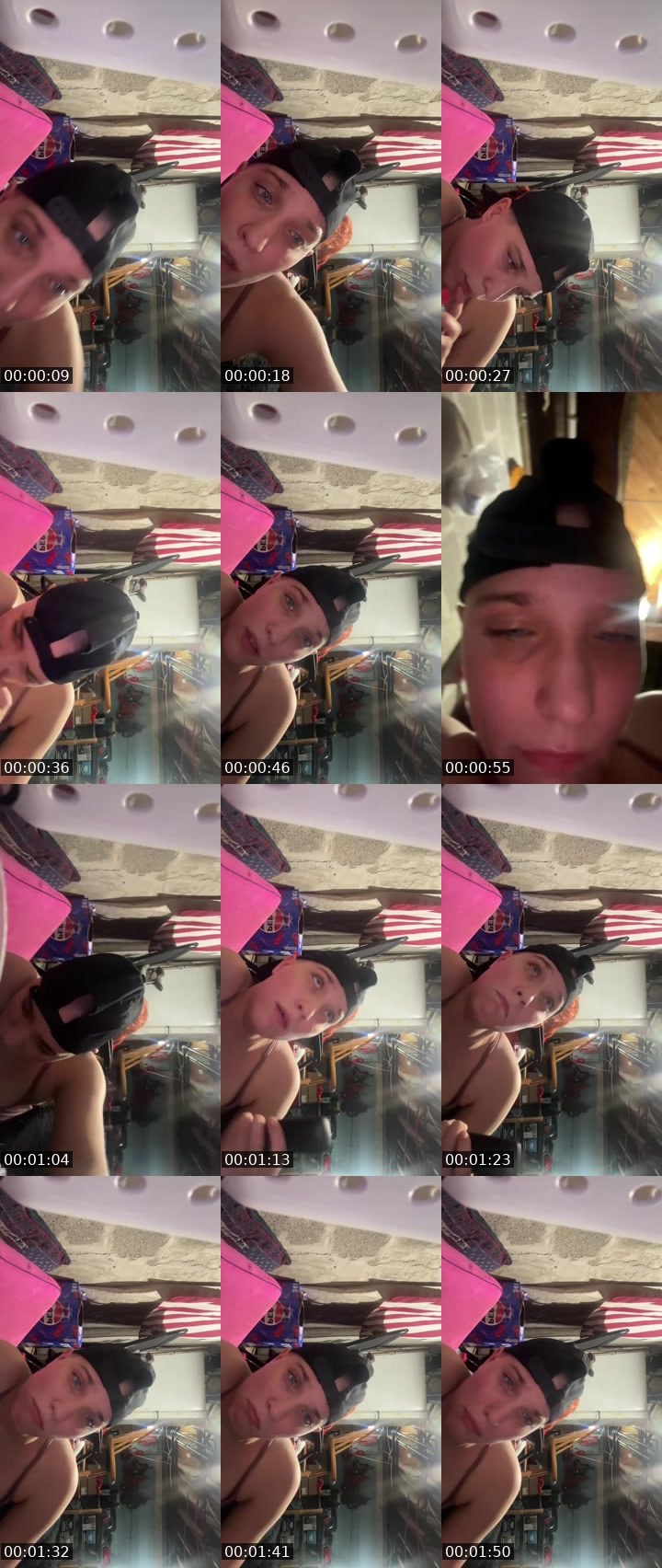 Contact-sheet preview of 💗Sammyyyy💗's BuzzCast recording
