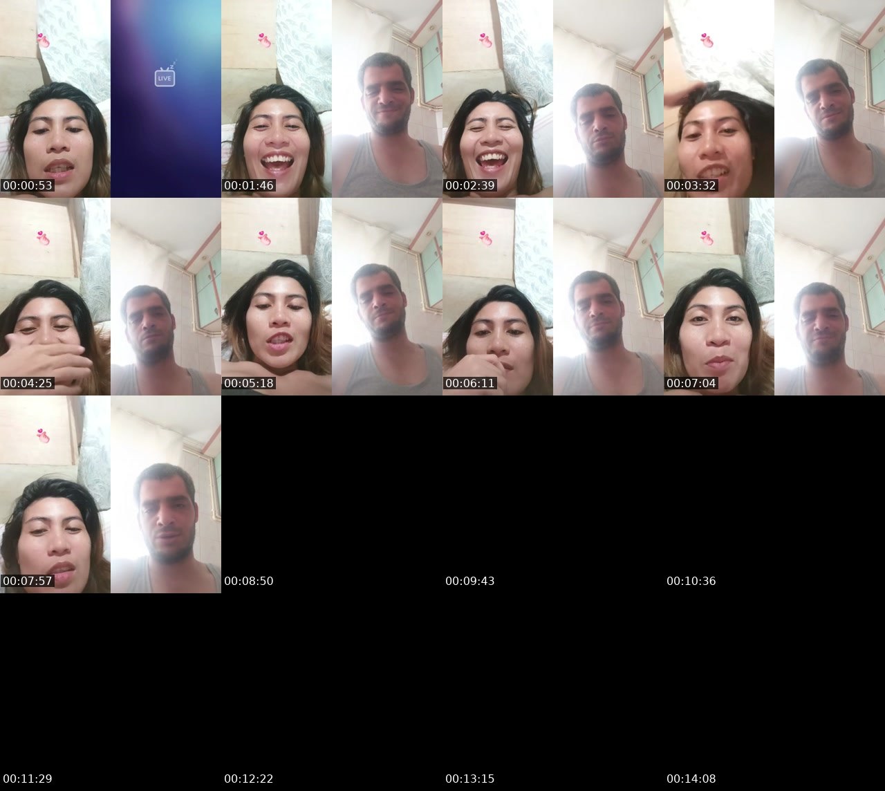 Contact-sheet preview of 👑 MEE_ U 😍😘's BuzzCast recording