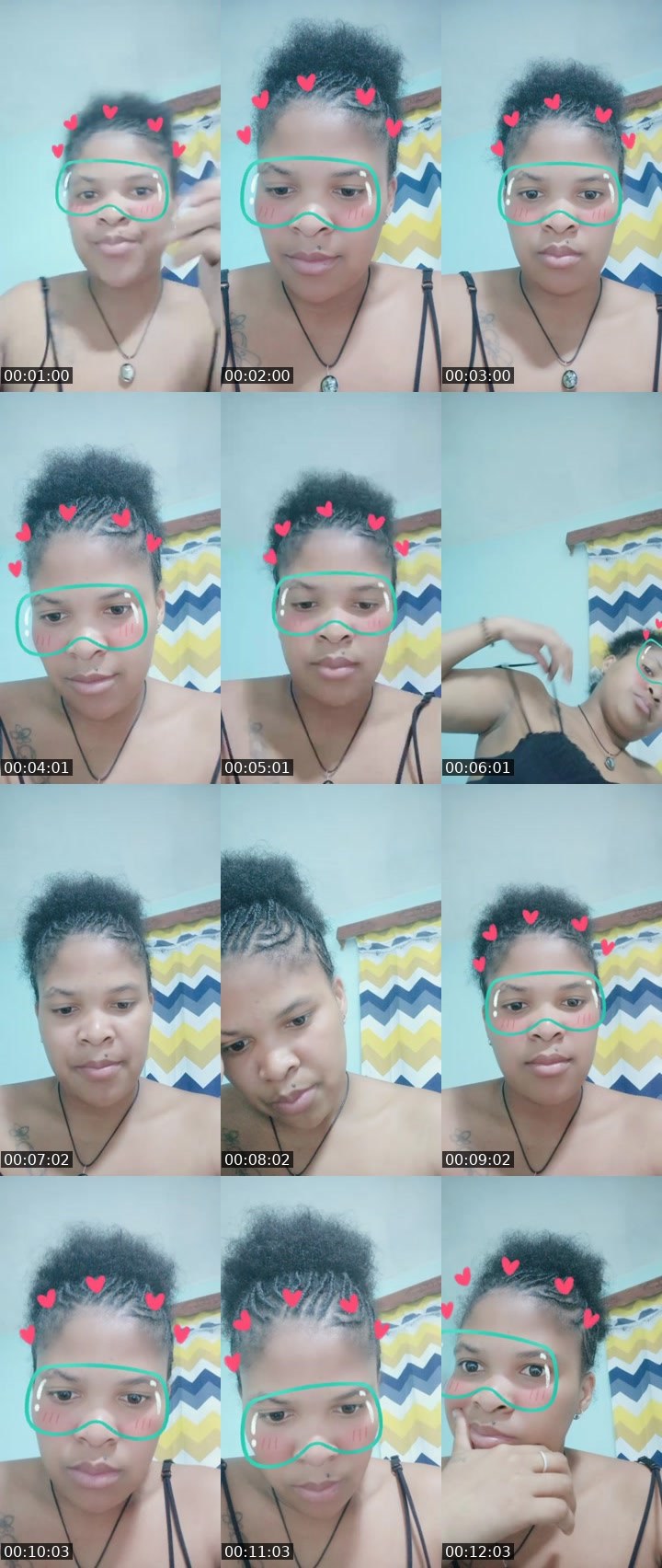 Contact-sheet preview of 👑Émilie💄🥰's BuzzCast recording