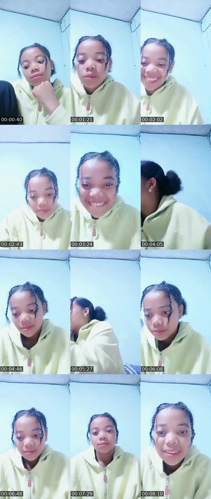 Contact-sheet preview of TSAMIRA🦄🌈's BuzzCast recording