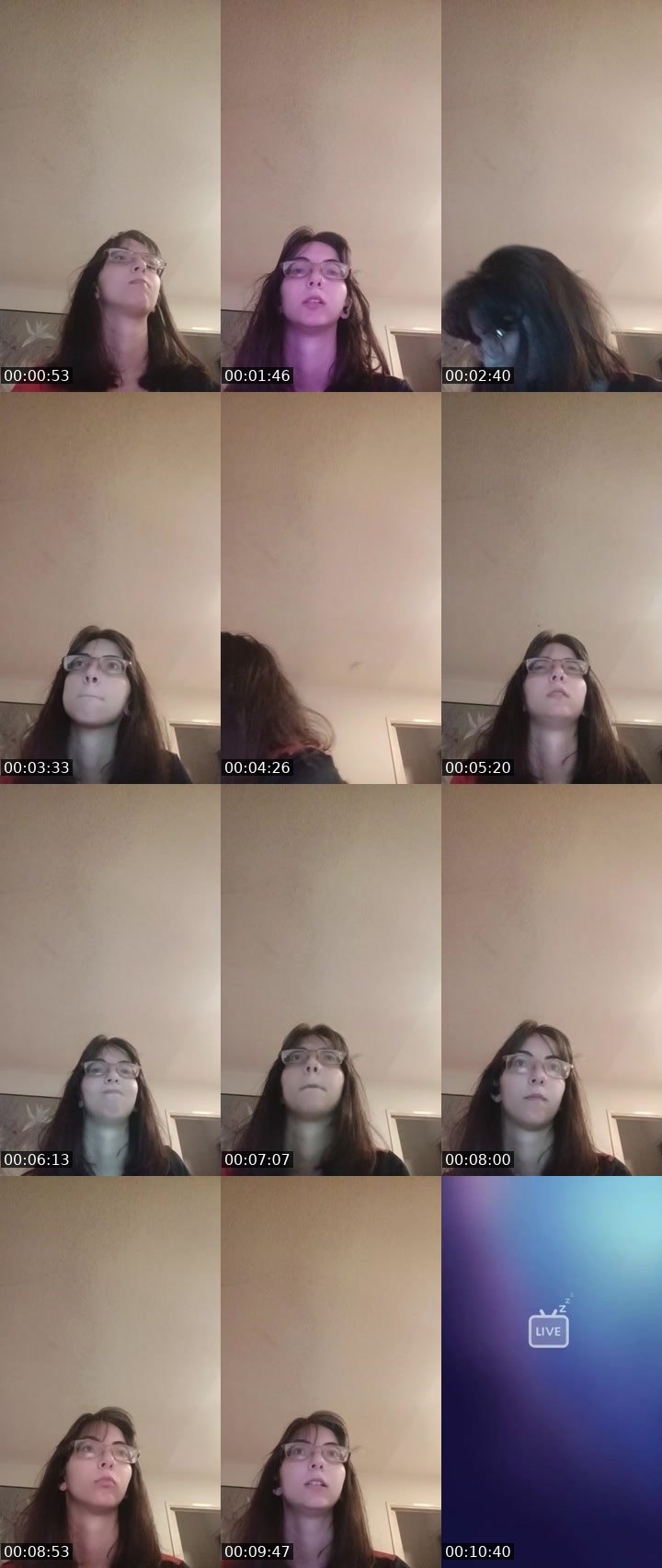 Contact-sheet preview of cassidy69's BuzzCast recording