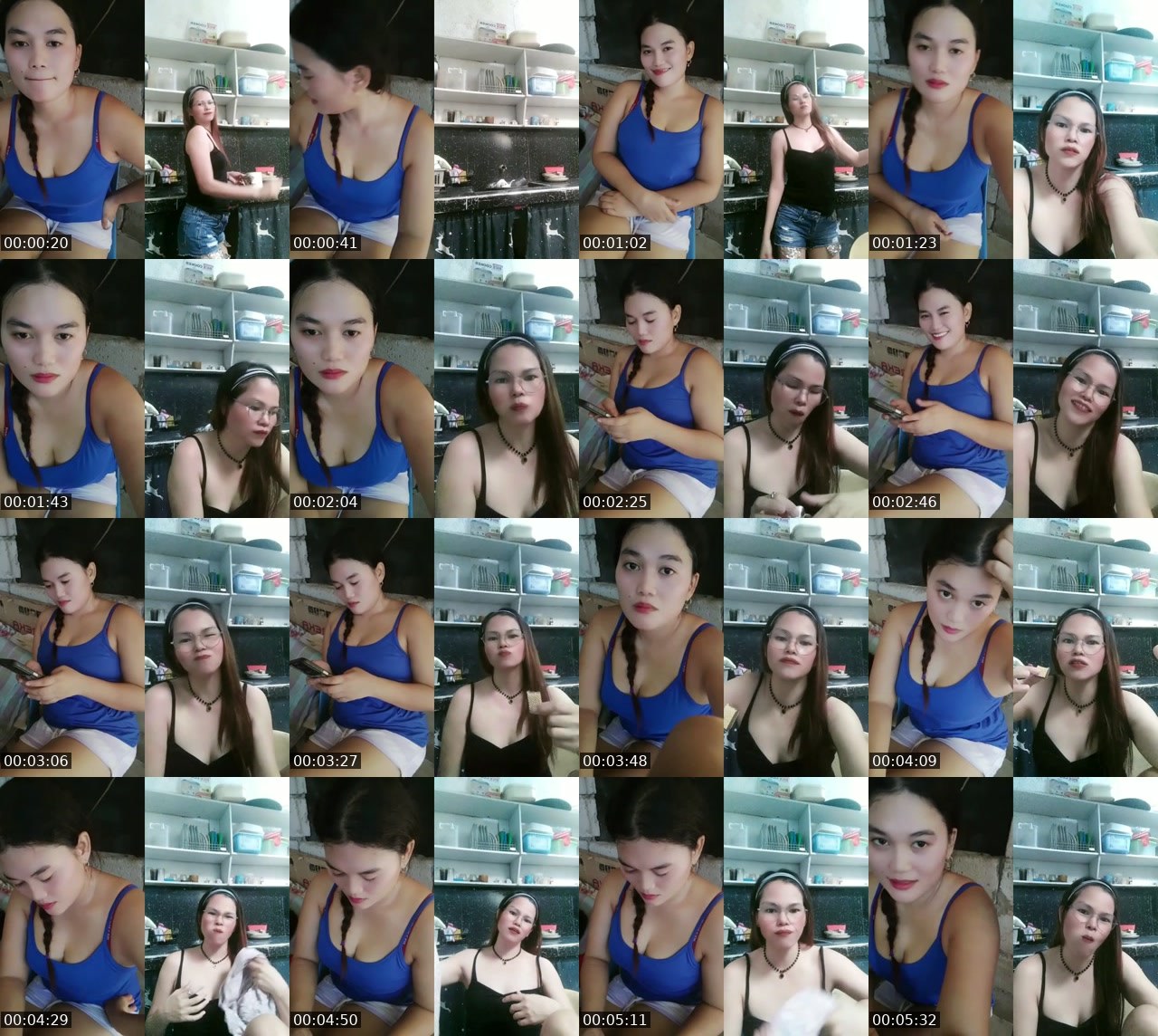 Contact-sheet preview of 💗BB💗😘's BuzzCast recording