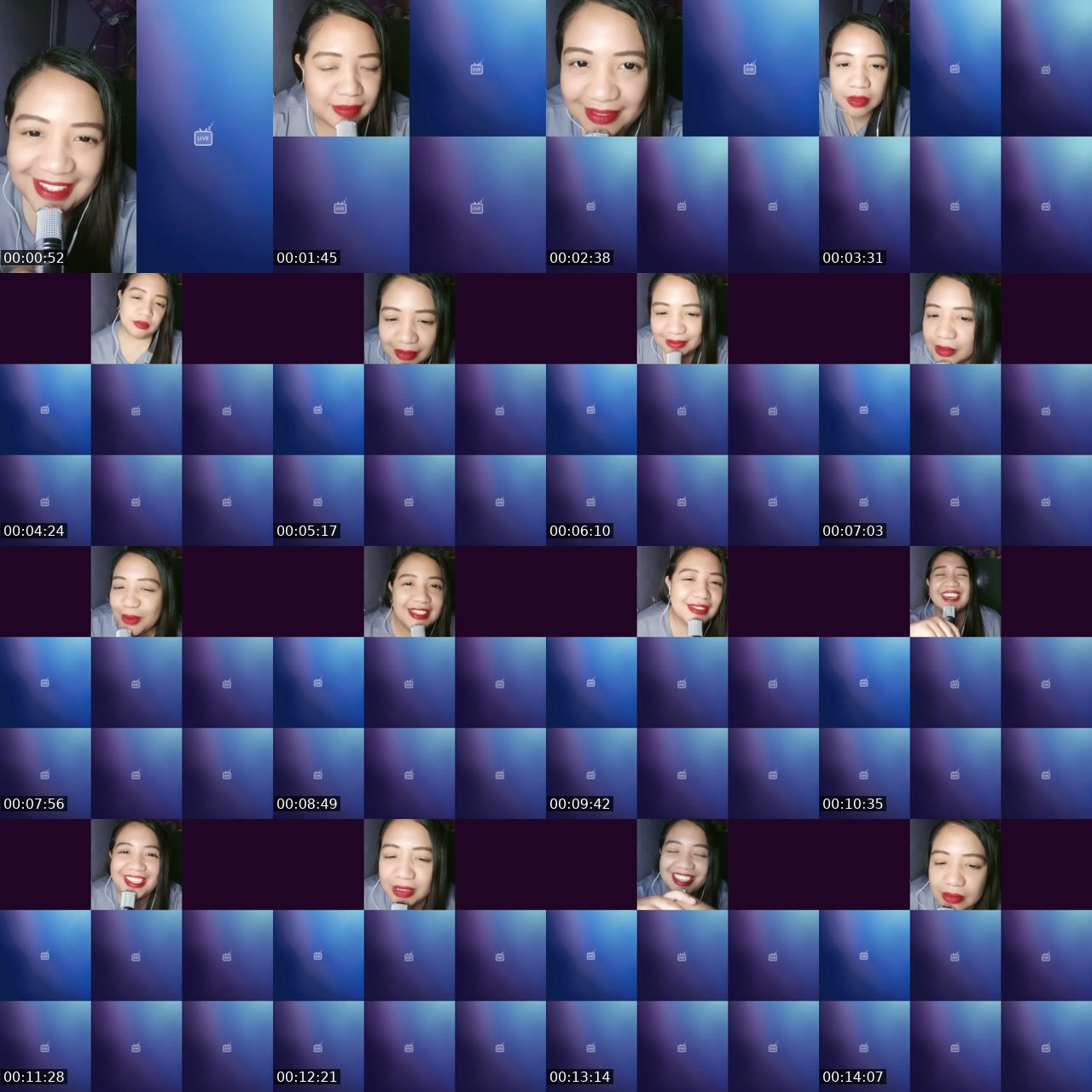 Contact-sheet preview of -★_Lei_azTeeg_★-'s BuzzCast recording