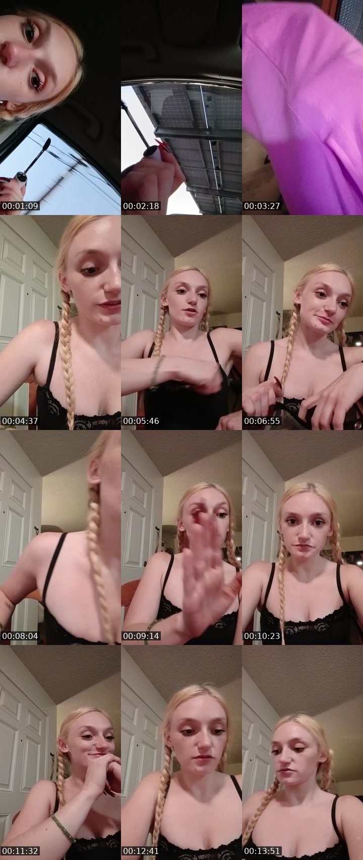 Contact-sheet preview of Lilylusciousxxx💖2's BuzzCast recording