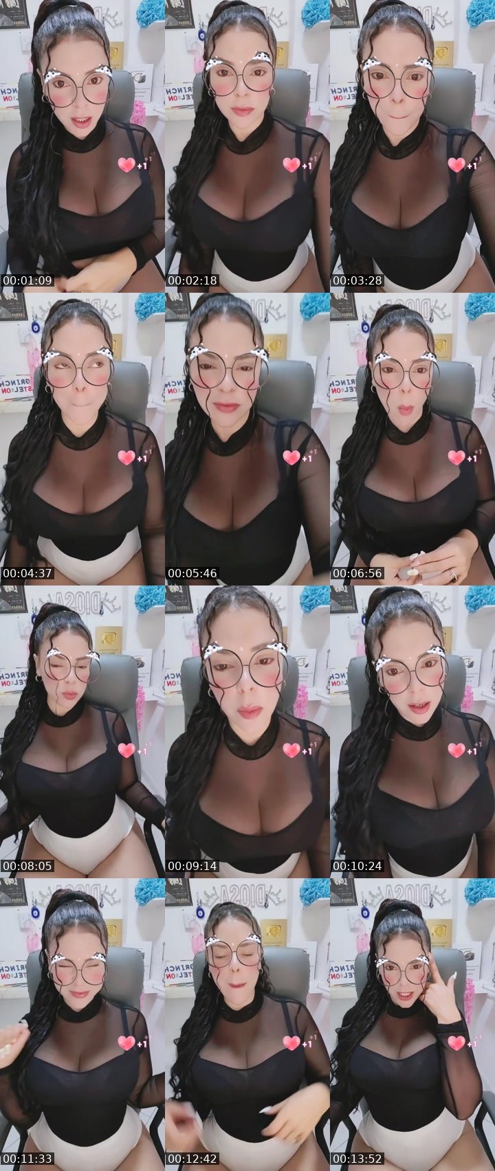 Contact-sheet preview of 👑 Diosa 👑✈️'s BuzzCast recording