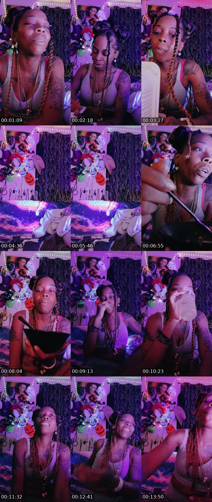 Contact-sheet preview of ᶢᶬᵈEmprezDaDesigne's BuzzCast recording