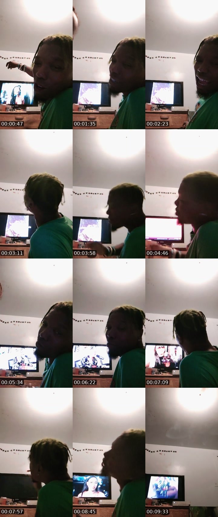 Contact-sheet preview of Nene Carter's BuzzCast recording
