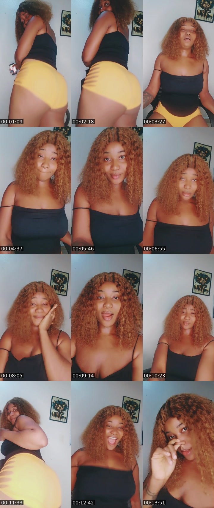 Contact-sheet preview of ⁴⁹k🦁ӏíօղҽss𓃭❄️'s BuzzCast recording