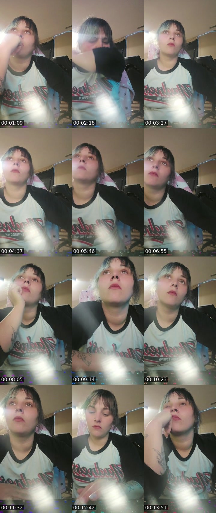Contact-sheet preview of 𝖁@𝖁y𝕮a𝙺es99's BuzzCast recording