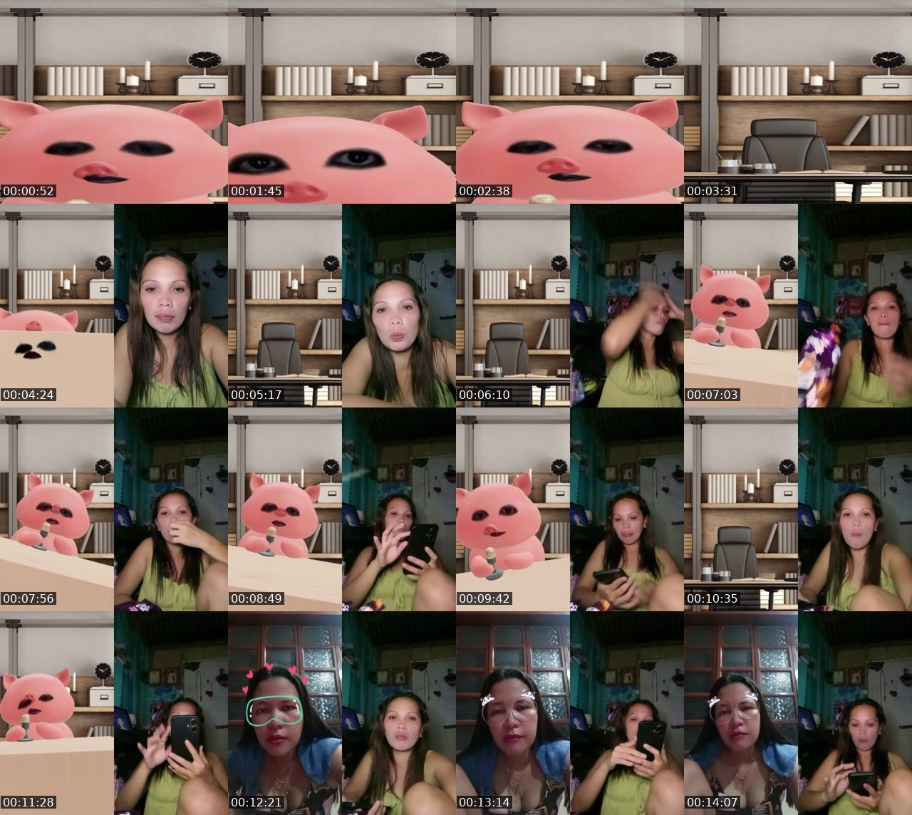 Contact-sheet preview of 🔒💎𝕄 𝕐 🔑's BuzzCast recording